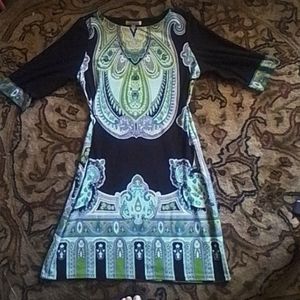 A Sandra mid sleeve dress